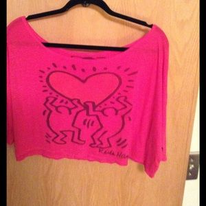 Keith Haring Crop top