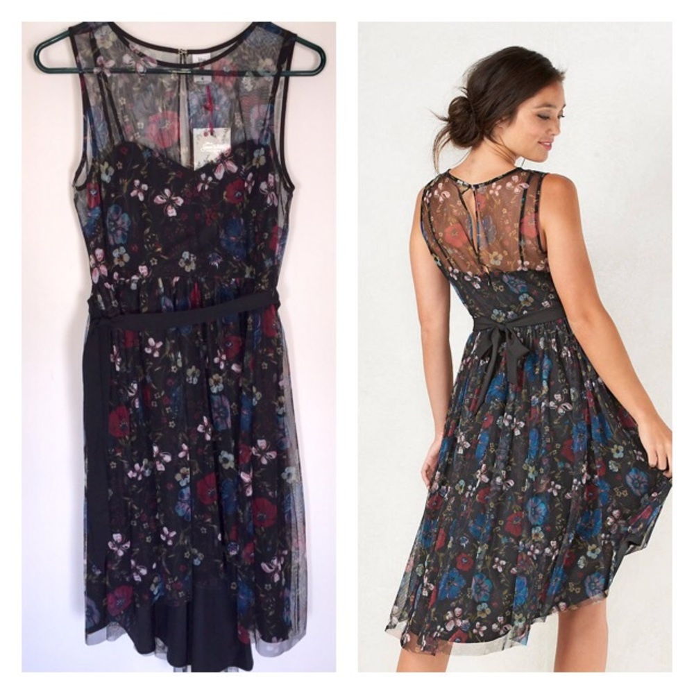 🔷LAST ONE🔷 Snow White Tulle Floral Dress
