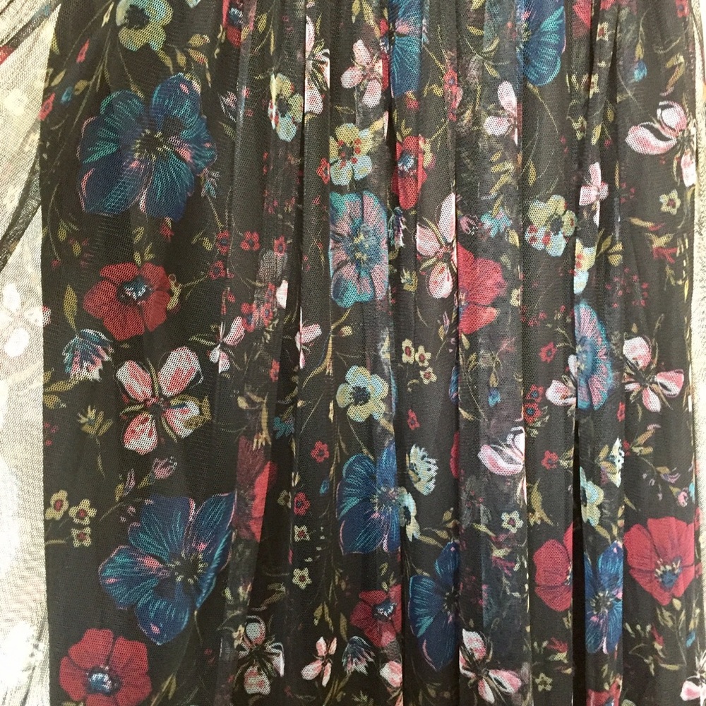 🔷LAST ONE🔷 Snow White Tulle Floral Dress - Picture 5 of 7
