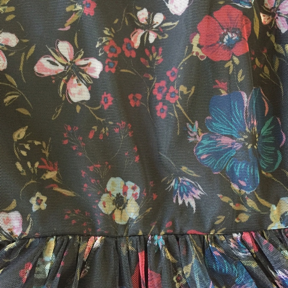 🔷LAST ONE🔷 Snow White Tulle Floral Dress - Picture 6 of 7