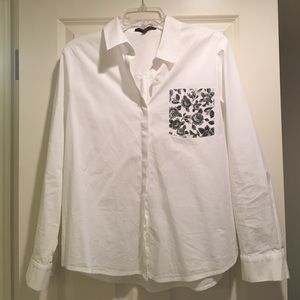Thakoon for Designation white shirt