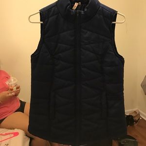 navy vest