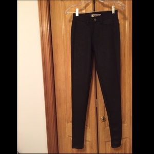 New Blue Spice Black Pattered Jeggings Size 0
