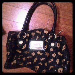 Leopard/cheetah betseyville betsey purse