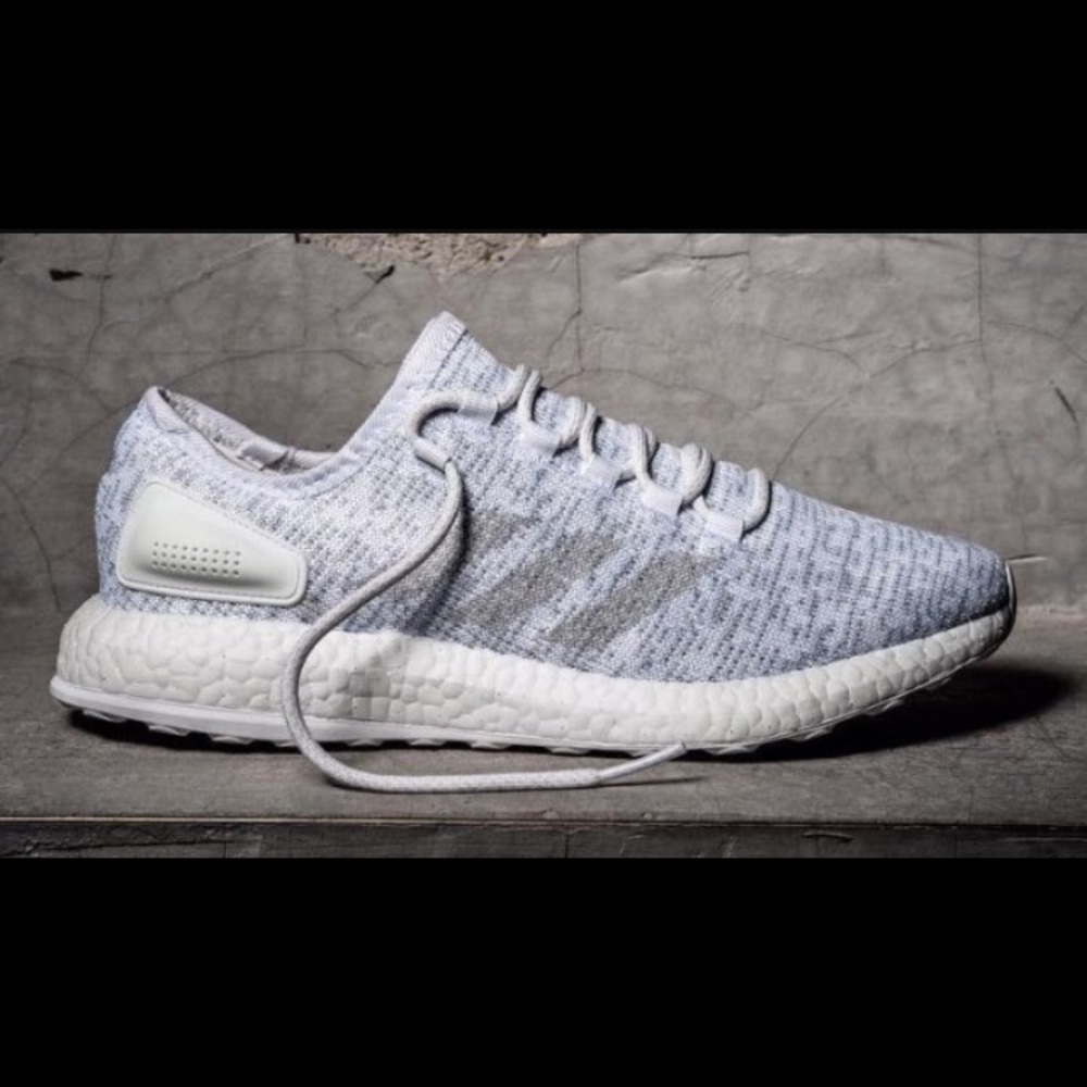 Adidas pure boost white/gray size 11 men's.