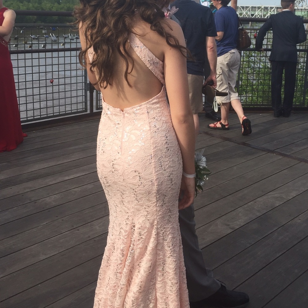 Gorgeous Pastel Pink Prom Dress 🎀