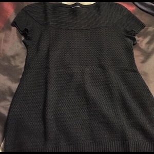 Black tunic style sweater