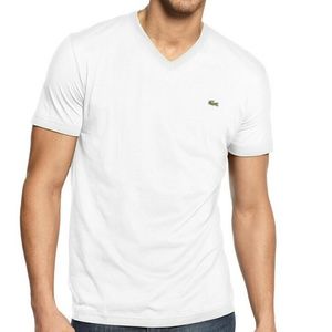 Mens Lacoste v-neck tee