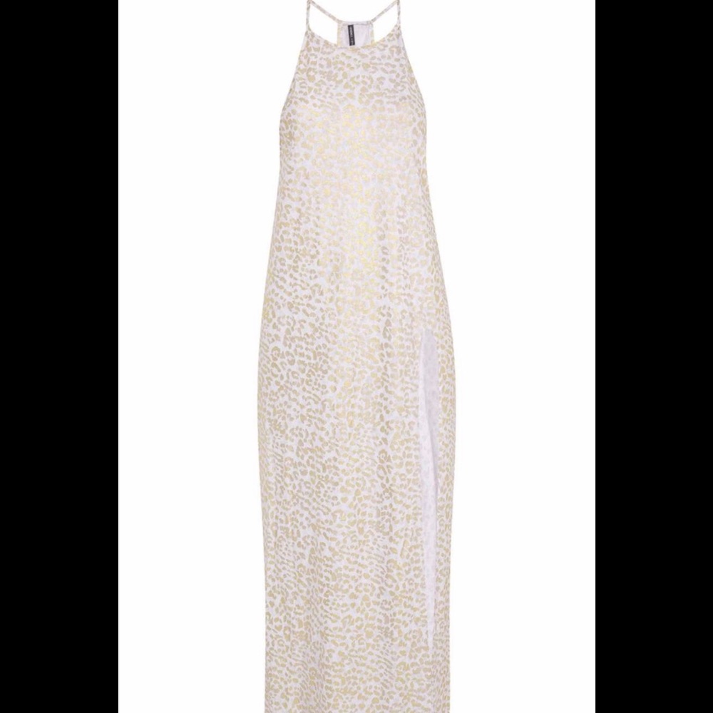 Kendal and Kylie leopard maxi dress