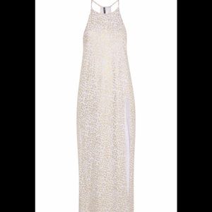 Kendal and Kylie leopard maxi dress