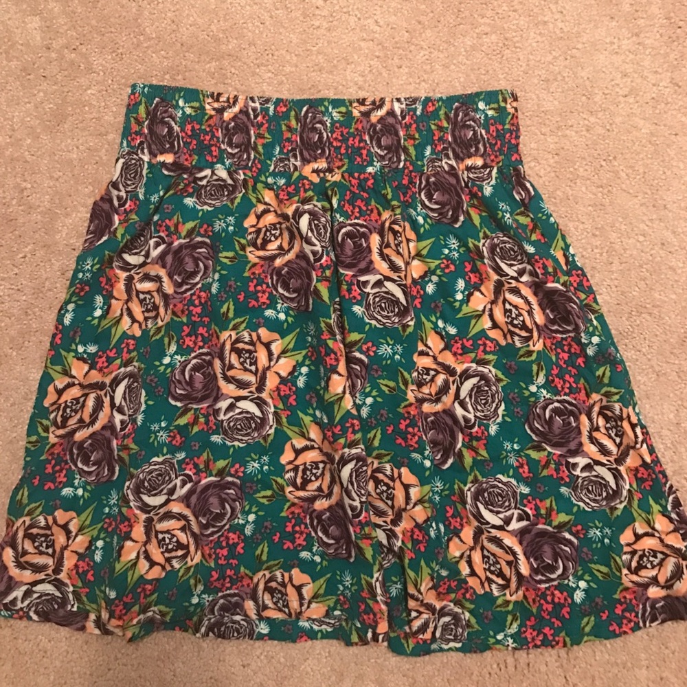 Nordstrom floral skirt