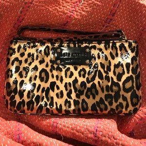 Kate Spade Leopard Sugar Grove Wristlet