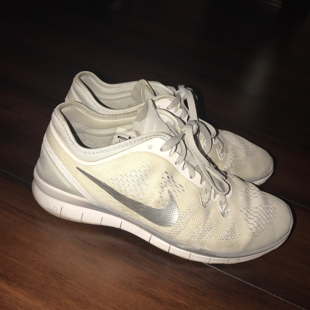 Nike 5.0 Free Trainer all white size 6.5