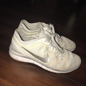 Nike 5.0 Free Trainer all white size 6.5