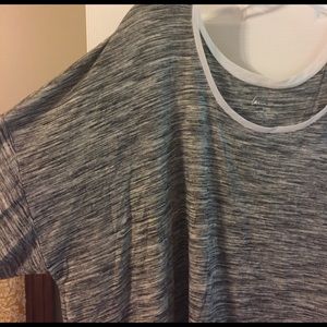 Lane Bryant Asymmetric Hem Top