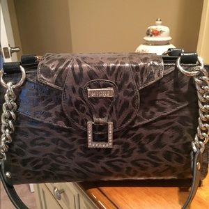 Miche bag with shell & chain handles