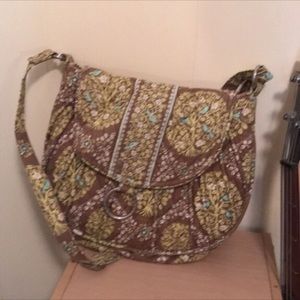 Vera Bradley Saddlebag