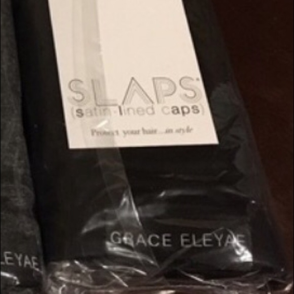 Satin Line Caps Grace Eleyae *Black*