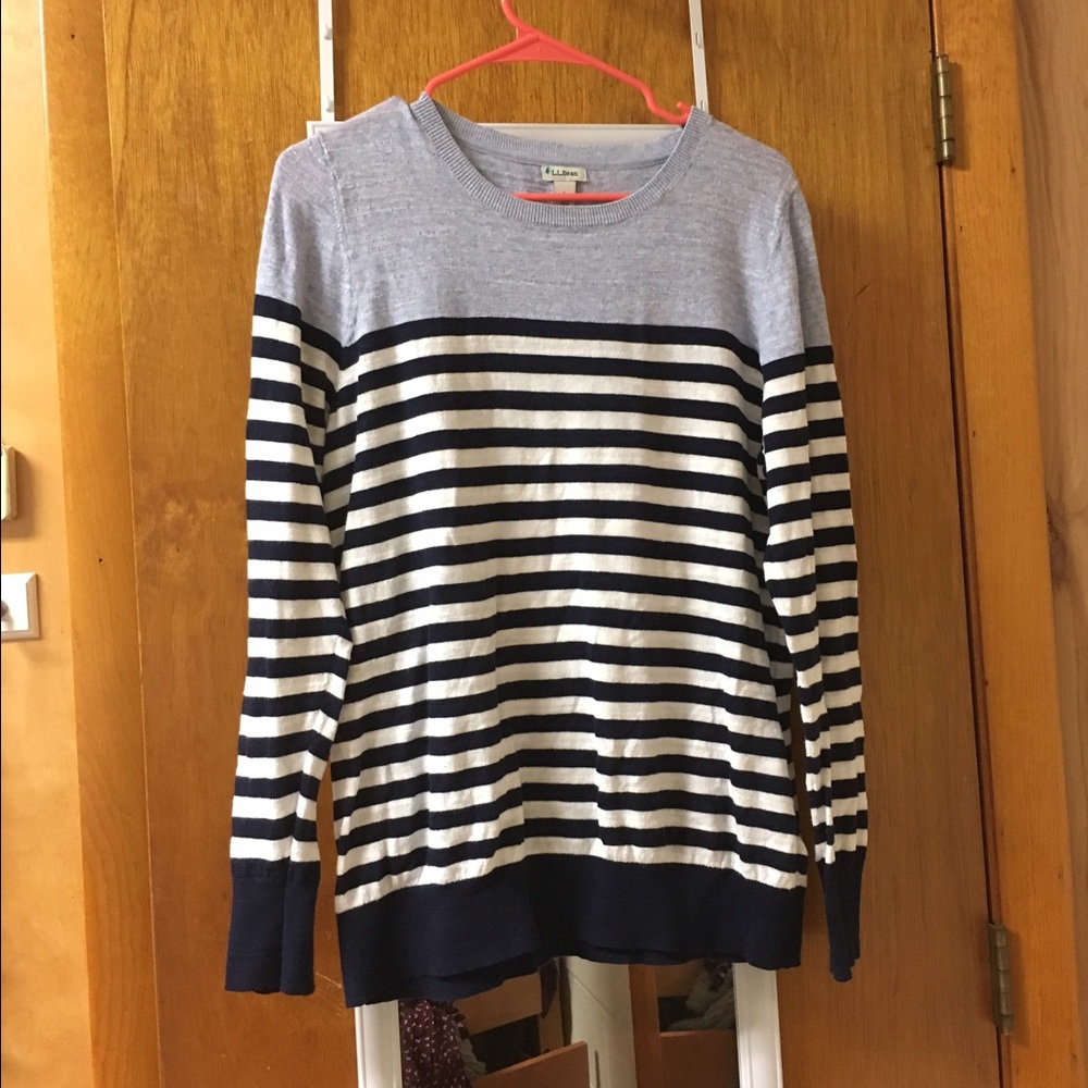 L.L. Bean Stripped Sweater
