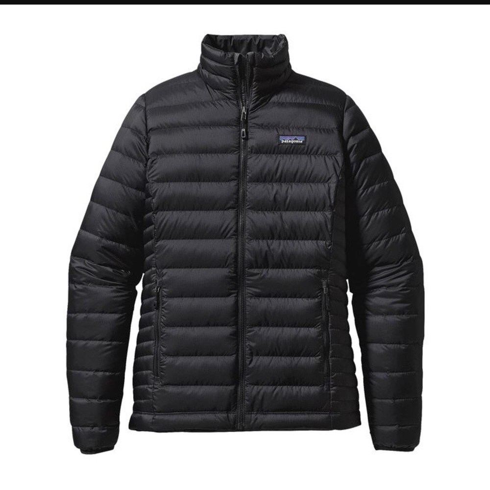Patagonia Down Sweater Jacket Coat Black S