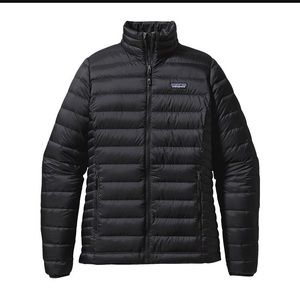 Patagonia Down Sweater Jacket Coat Black S