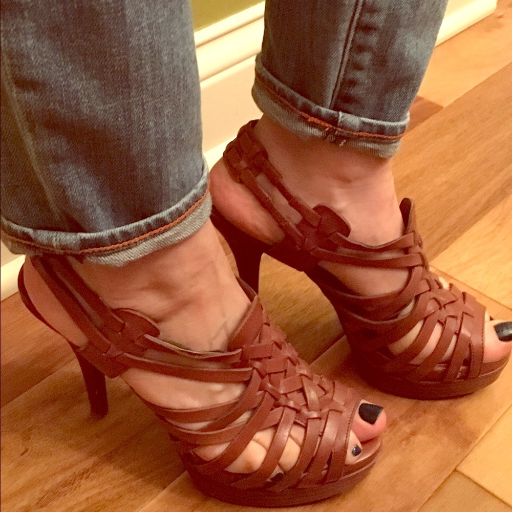 BCBGirls Platform Heel Sandals