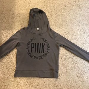 Gray Victoria secret light weight hoodie