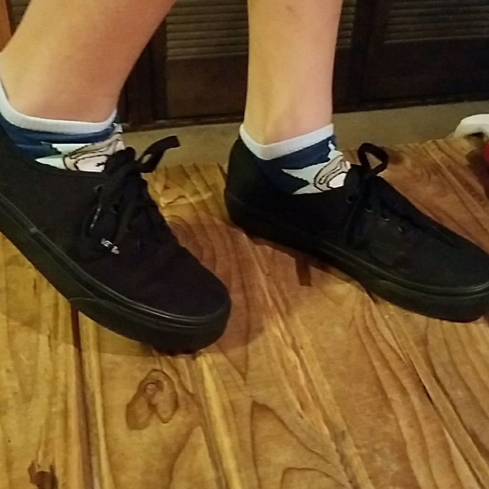 Black Vans