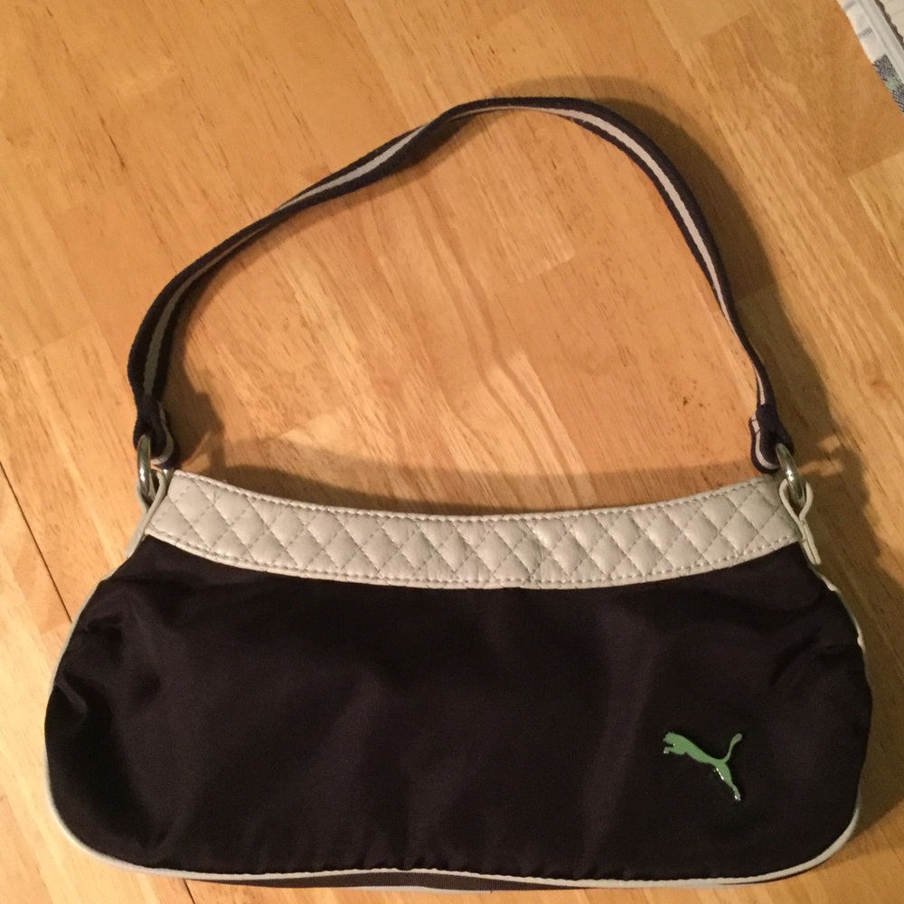 Puma Navy Shoulder Nylon Bag