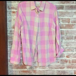 J Crew Plaid Button Down