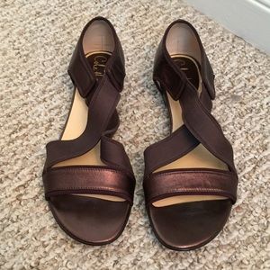 Cole Haan brown flats