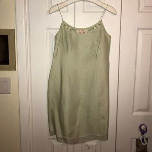 Pale green pretty dress