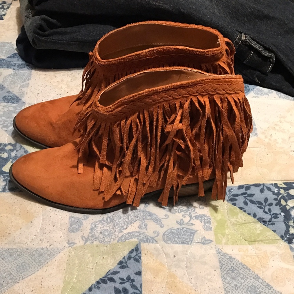 Fringe Booties