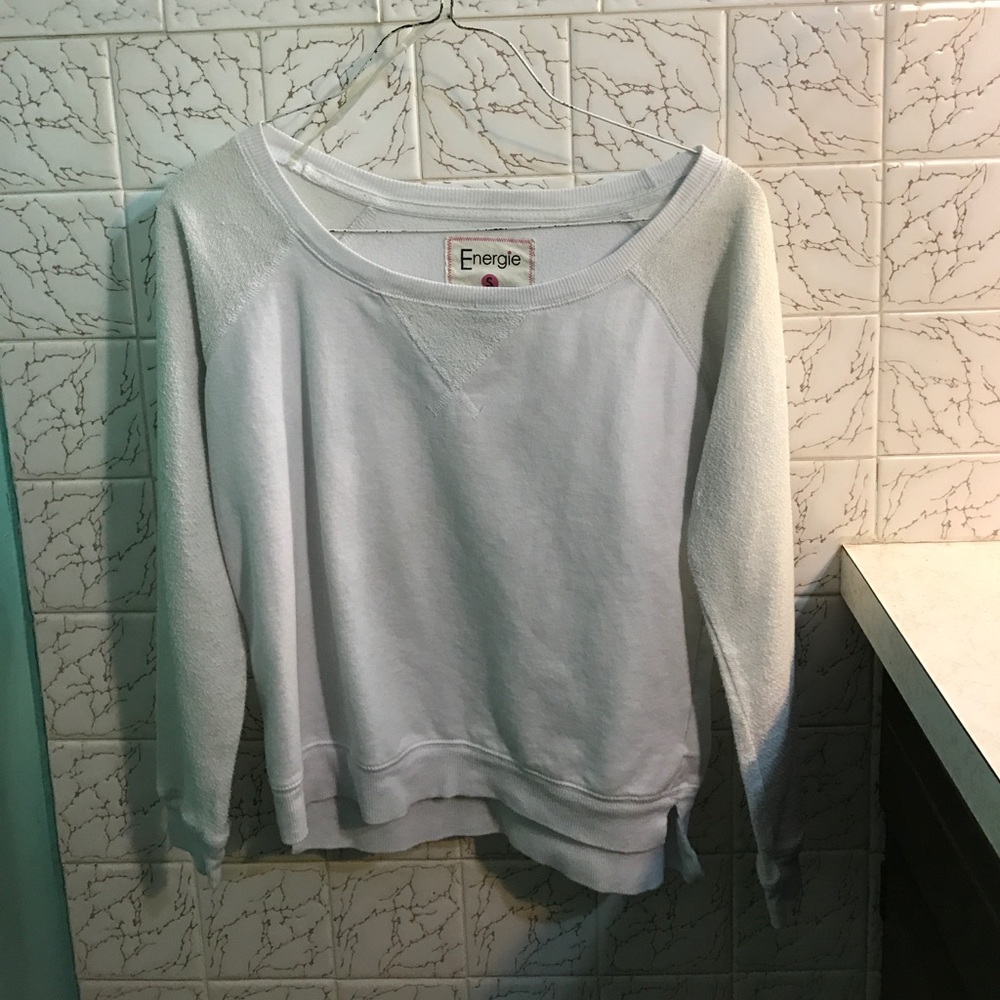 Energie white sweater