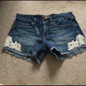 Lace Detail Shorts