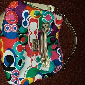 Coach colorful  purse