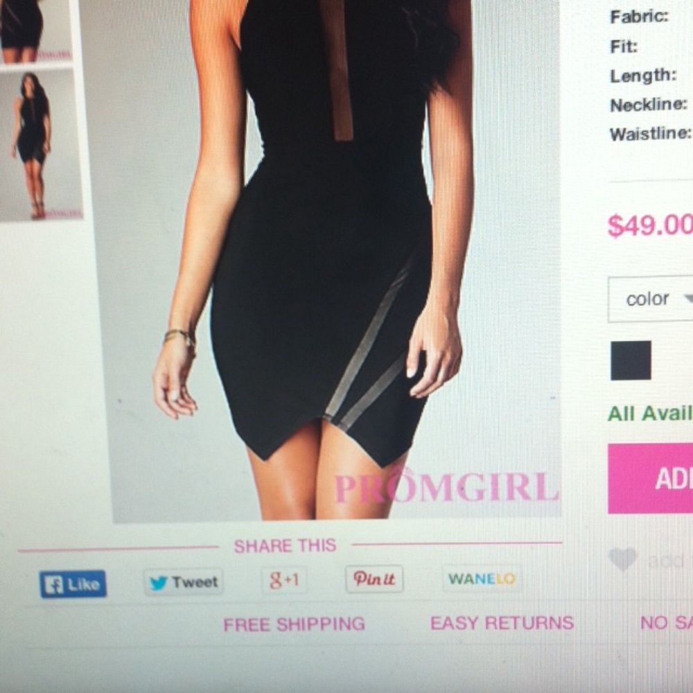 Homecoming dress