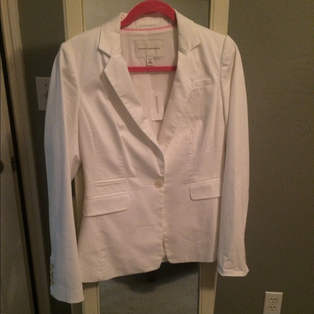 Closet Cleanout! White Blazer