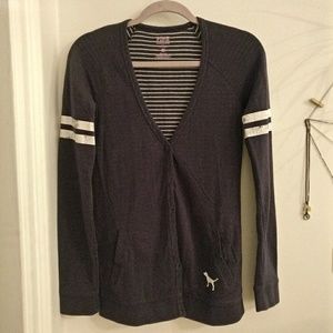 VS PINK Collegiate Cardigan *Pitt*