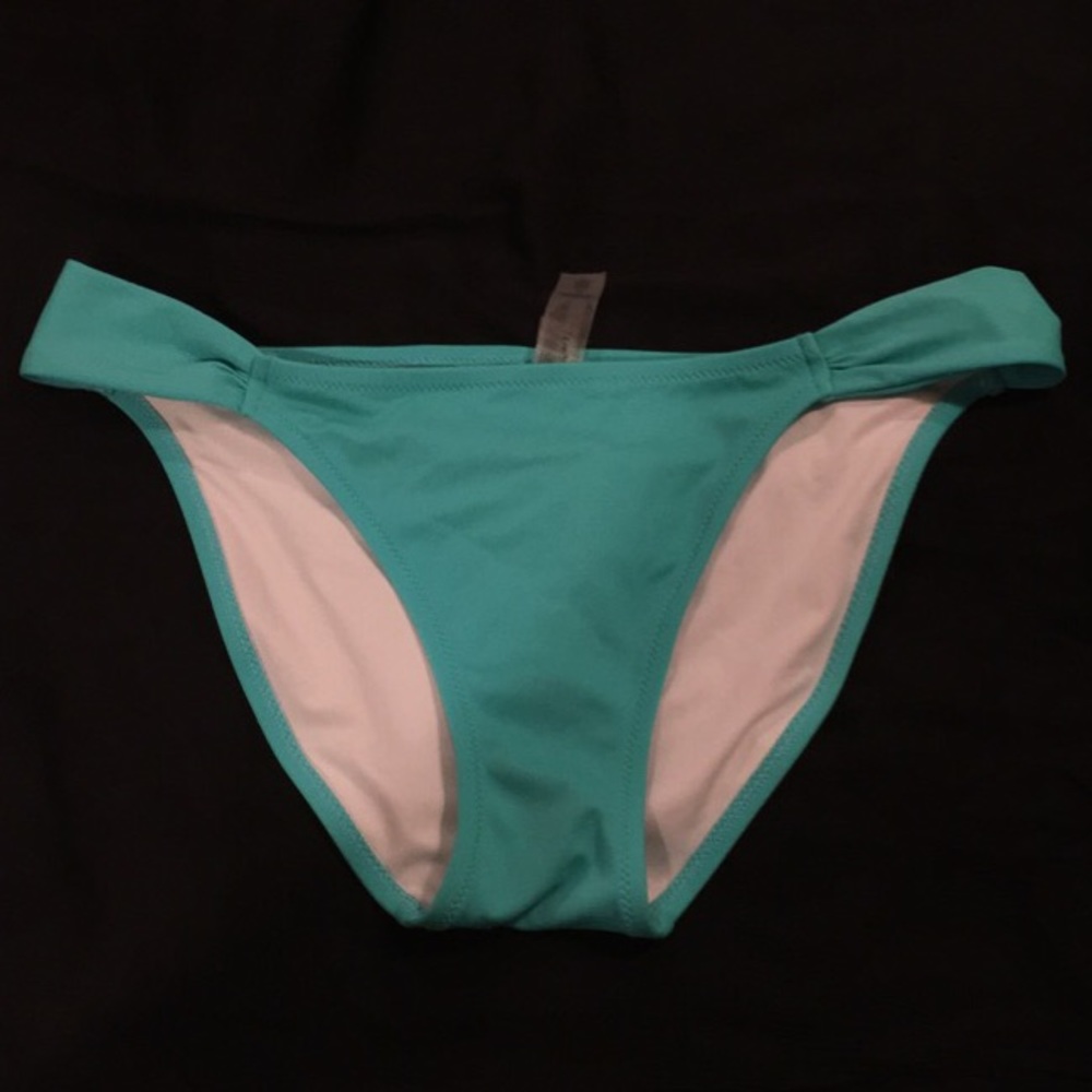 Teal low rise Victoria secret bikini bottom
