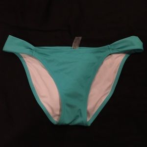Teal low rise Victoria secret bikini bottom