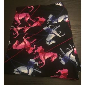 LuLaRoe Tall & Curvy Carousel Horse Leggings
