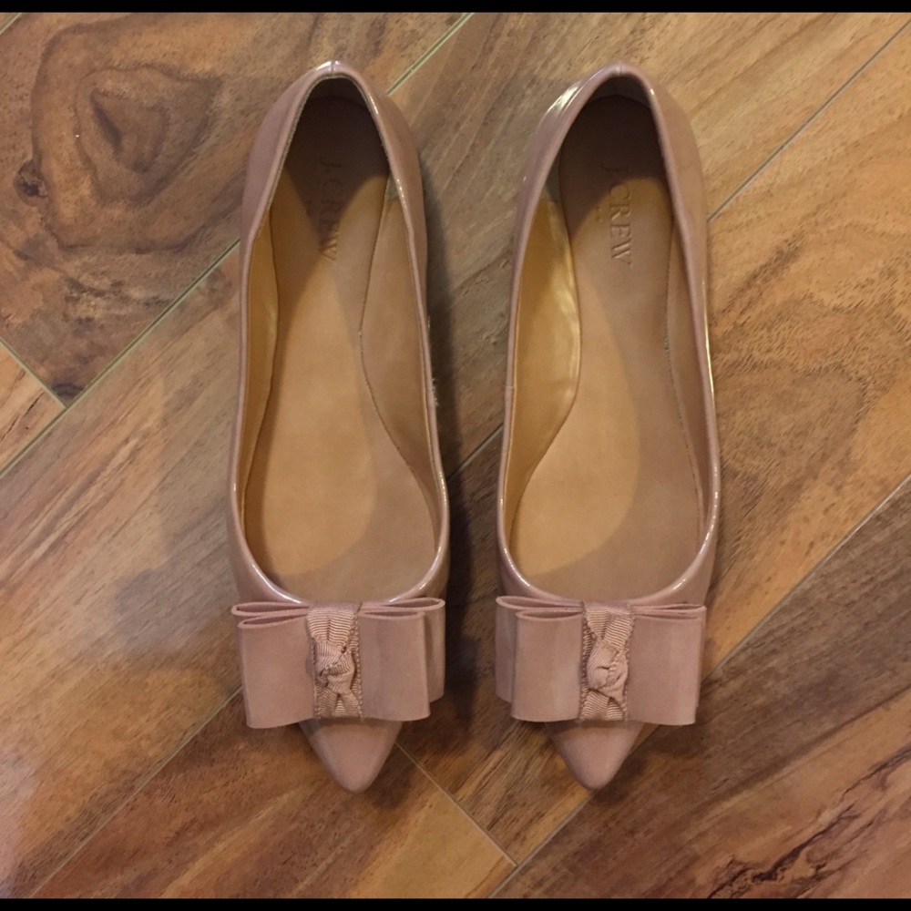 J. Crew Bow tie Flats