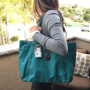 Sofia Teal Bag Rock Rebel
