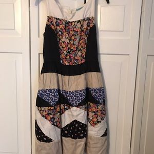 Patchwork dress