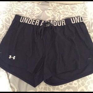 NWT navy under armour shorts