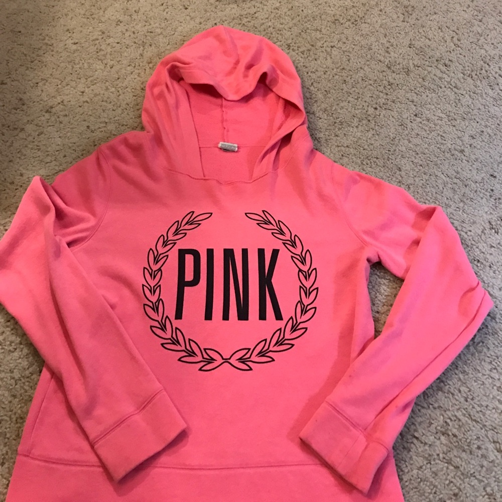 Pink hoodie