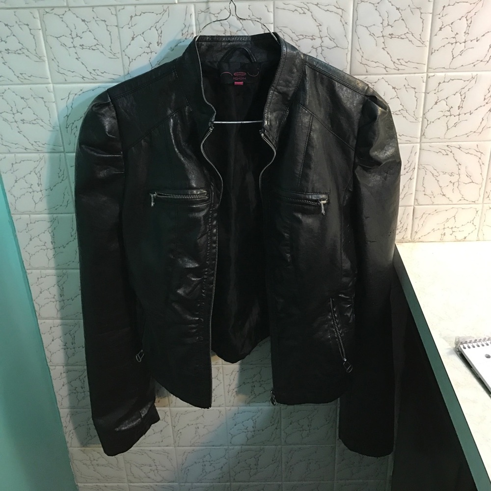 Leather jacket