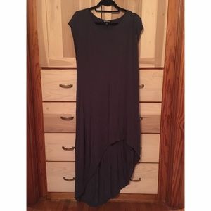 High Low Gray Dress