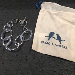 Chloe + Isabel organic link toggle bracelet